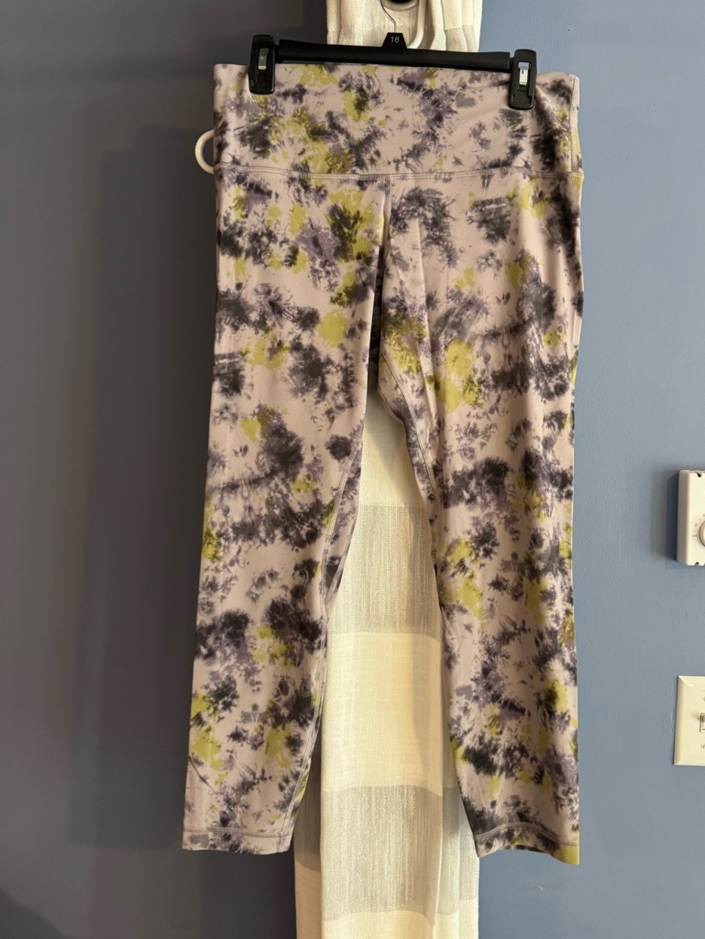 lululemon align Purple, Gray & Green Tie-Dye Leggings